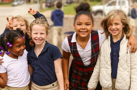 Academie Lafayette school kids